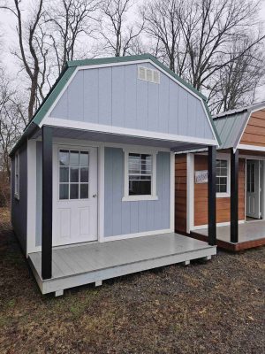 10 x 16 Lofted Barn (Low Wall)