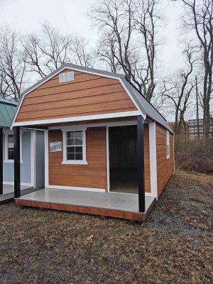 12 x 24 Lofted Barn (Low Wall)