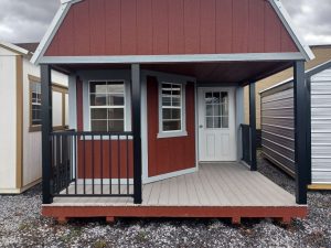 12 x 24 Lofted Barn (Low Wall)