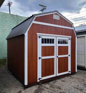 10 x 12 Lofted Barn (Low Wall)