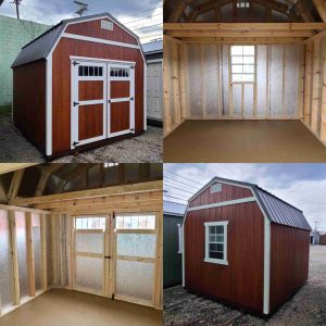 10 x 12 Lofted Barn (Low Wall) - Image 2