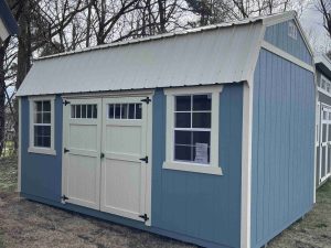 10 x 16 Lofted Barn (Low Wall)