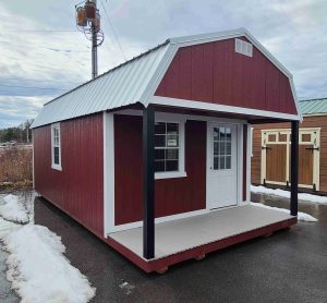 12 x 24 Lofted Barn (Low Wall)