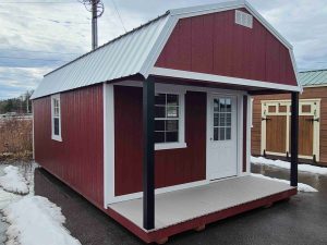 12 x 24 Lofted Barn (Low Wall)