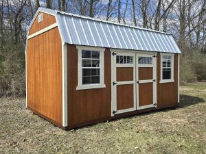 10 x 16 Lofted Barn (Low Wall)