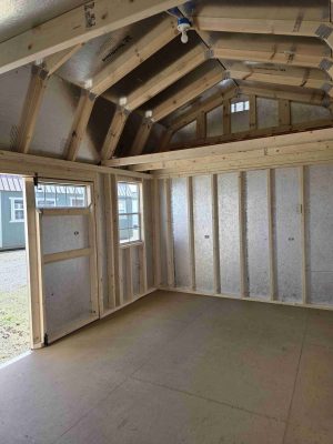 10 x 16 Lofted Barn (Low Wall) - Image 2