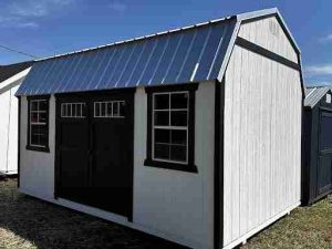 10 x 16 Lofted Barn (Low Wall)