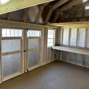 10 x 16 Lofted Barn (Low Wall) - Image 2