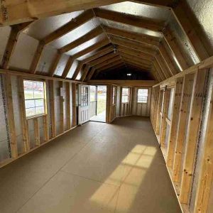 12 x 32 Lofted Barn (Low Wall) - Image 2