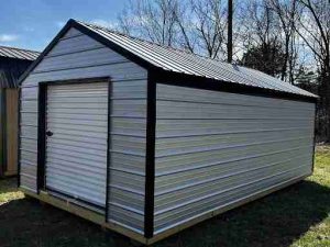 12 x 20 Value Metal Shed (Low Wall)