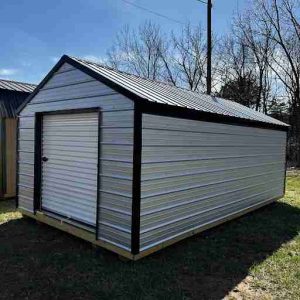 12 x 20 Value Metal Shed (Low Wall)