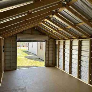 12 x 20 Value Metal Shed (Low Wall) - Image 2