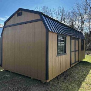 12 x 24 Lofted Barn (Low Wall)