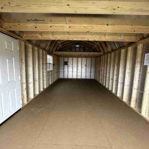 12 x 24 Lofted Barn (Low Wall) - Lynchburg, VA - Image 2