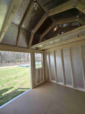 8 x 12 Lofted Barn (Low Wall) - Lynchburg, VA - Image 2