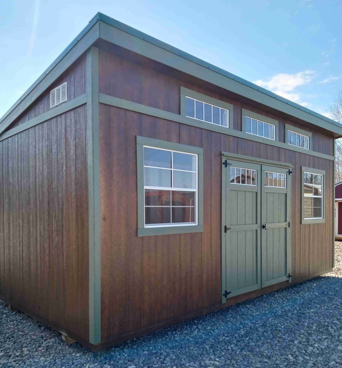 10 X 20 Modern Shed (High Wall) • Ascential Buildings