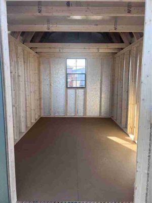 8 x 12 Lofted Barn (Low Wall) - Image 2