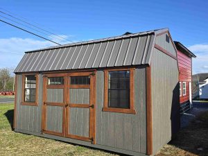 10 x 16 Lofted Barn (Low Wall)