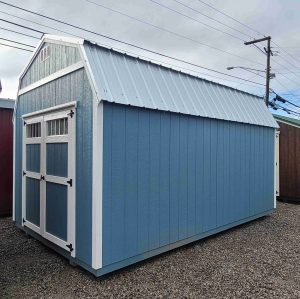 10 x 16 Lofted Barn (Low Wall)