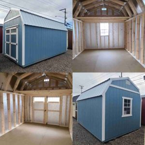 10 x 16 Lofted Barn (Low Wall) - Image 2