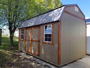 10 x 16 Lofted Barn (Low Wall)