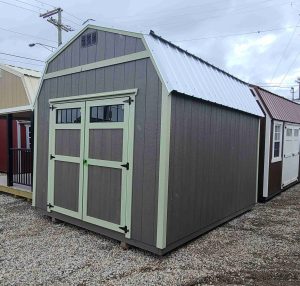 10 x 12 Lofted Barn (Low Wall)