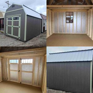 10 x 12 Lofted Barn (Low Wall) - Image 2