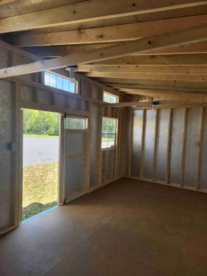 10 x 20 Modern Shed (High Wall) - Lynchburg, VA - Image 2