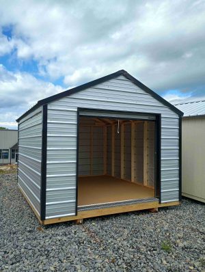 10 x 12 Value Metal Shed (Low Wall)