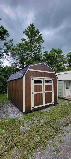 10 x 16 Lofted Barn (Low Wall)