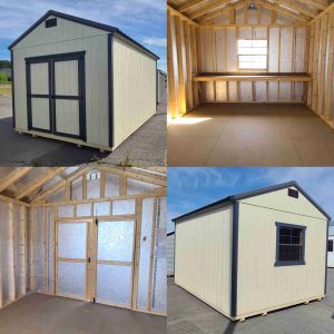 12 x 16 A-Frame (High Wall) - Image 2