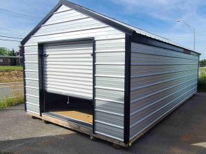 12 x 24 Value Metal Shed (Low Wall)