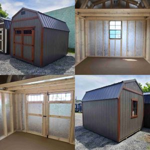 10 x 12 Lofted Barn (Low Wall) - Image 2