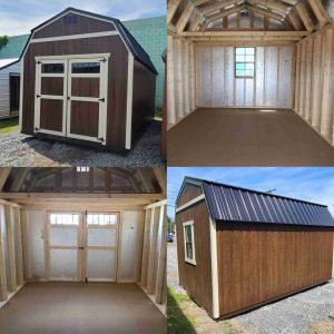 10 x 16 Lofted Barn (Low Wall) - Image 2