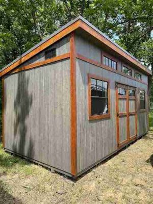 10 x 20 Modern Shed (High Wall) - Lynchburg, VA