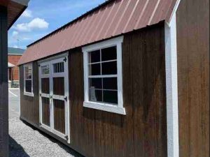 12 x 24 Lofted Barn (Low Wall)