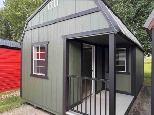 12 x 20 Lofted Barn (Low Wall) Shed - Christiansburg, VA