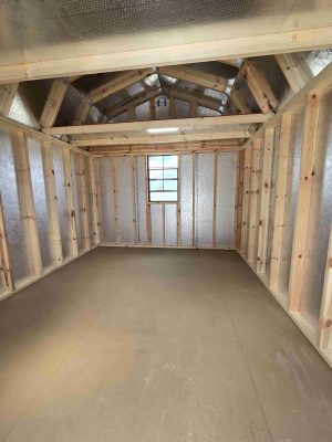 10 x 12 Lofted Barn (Low Wall) - Image 2