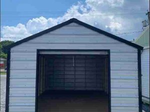 12 x 16 Value Metal Shed (Low Wall)