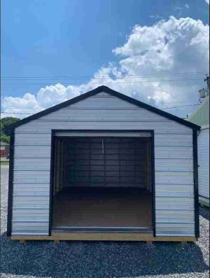 12 x 16 Value Metal Shed (Low Wall)