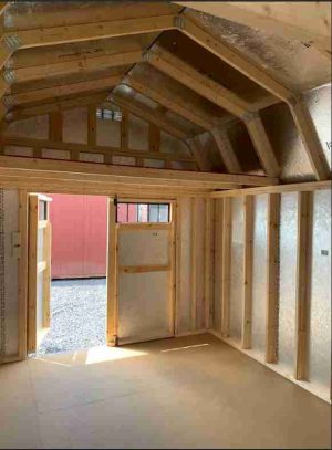 10 x 16 Lofted Barn (Low Wall) - Image 2