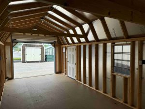 12 x 24 Lofted Barn (Low Wall) - Image 2