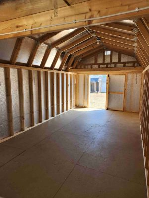 12 x 24 Lofted Barn (Low Wall) - Image 2