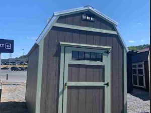 8 x 12 Lofted Barn (Low Wall) - Covington, VA