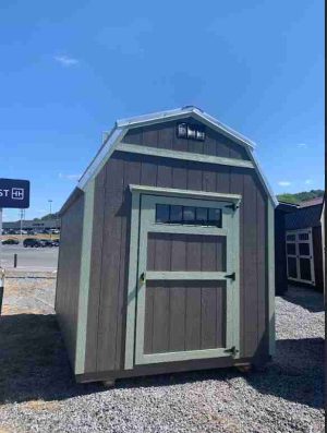 8 x 12 Lofted Barn (Low Wall) - Covington, VA