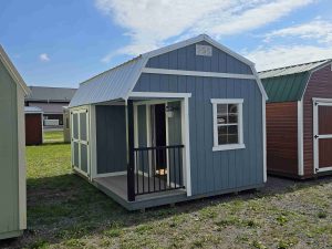 12 x 16 Lofted Barn (Low Wall)