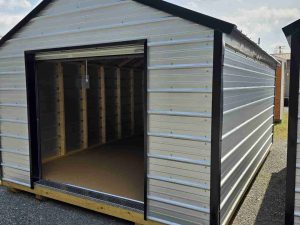 12 x 16 Value Metal Shed (Low Wall)