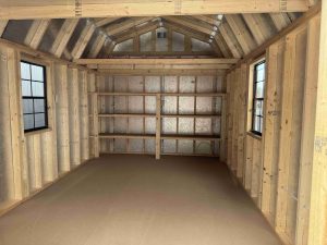 10 x 16 Lofted Barn (Low Wall) - Image 2