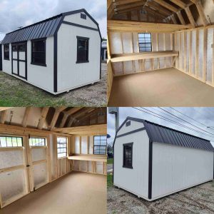 10 x 20 Lofted Barn (Low Wall) - Image 2