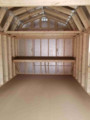 10 x 16 Lofted Barn (Low Wall) - Image 2